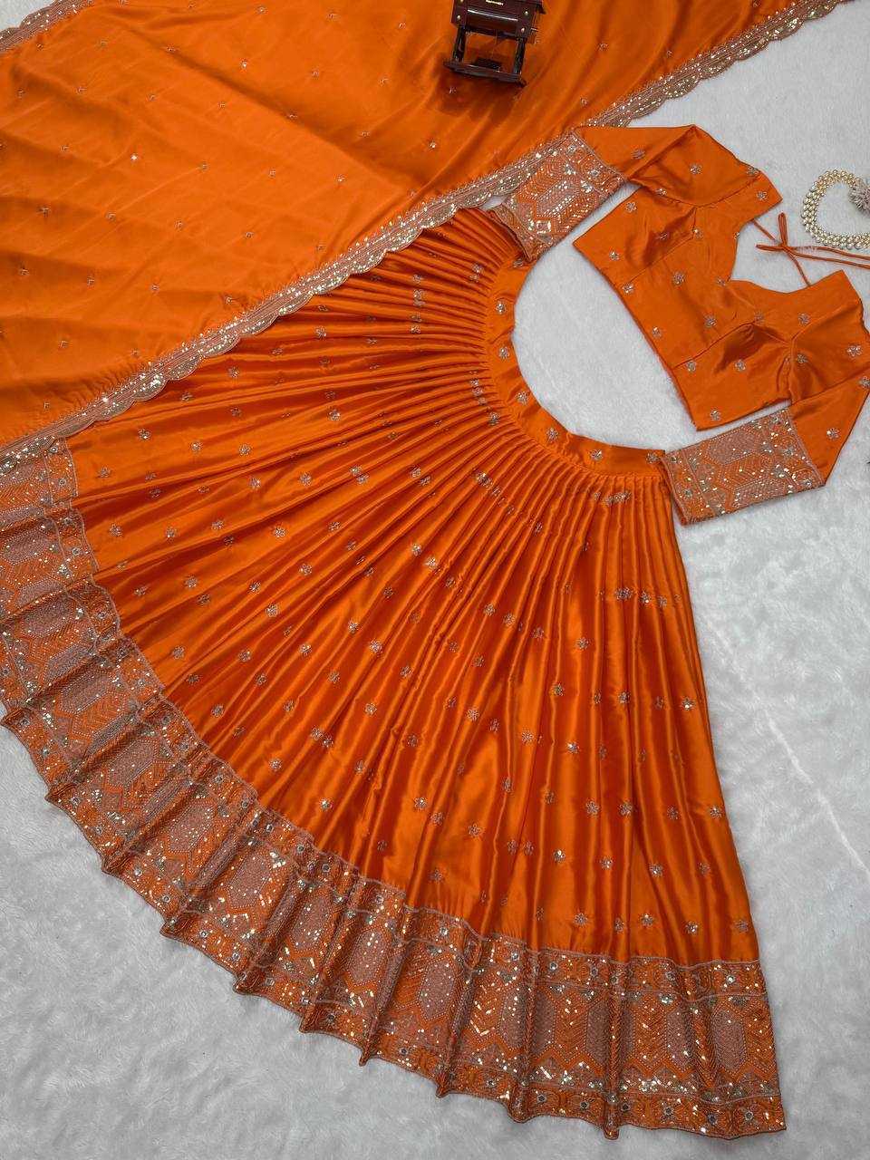 YNF Wholesale Satin Silk Designer Lehenga Choli RIN162 308 | Surat Manufacturer