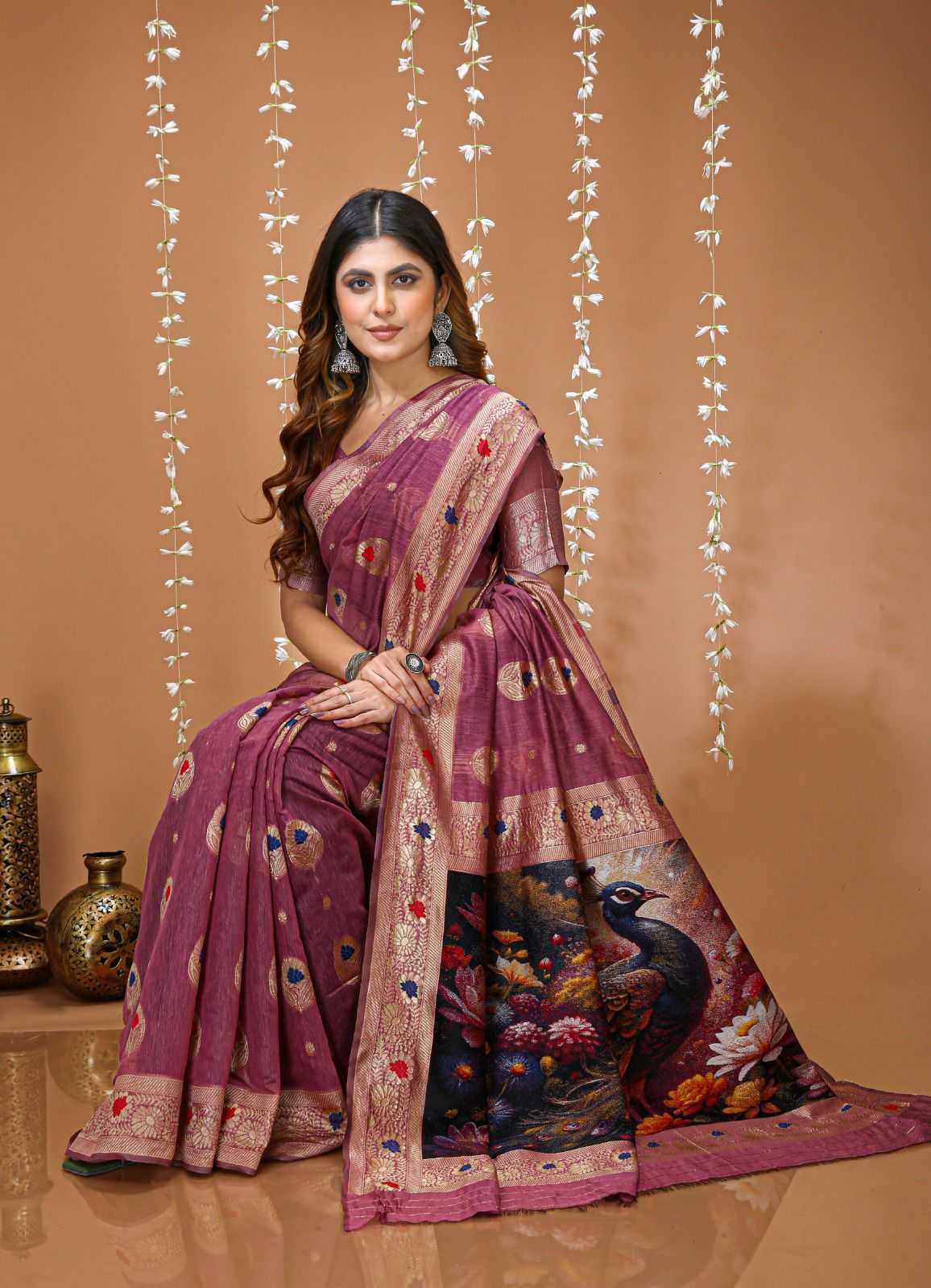 YNF Wholesale Silk Cotton Fancy Sarees KESH577 CM-SPAN 3D | Surat Manufacturer
