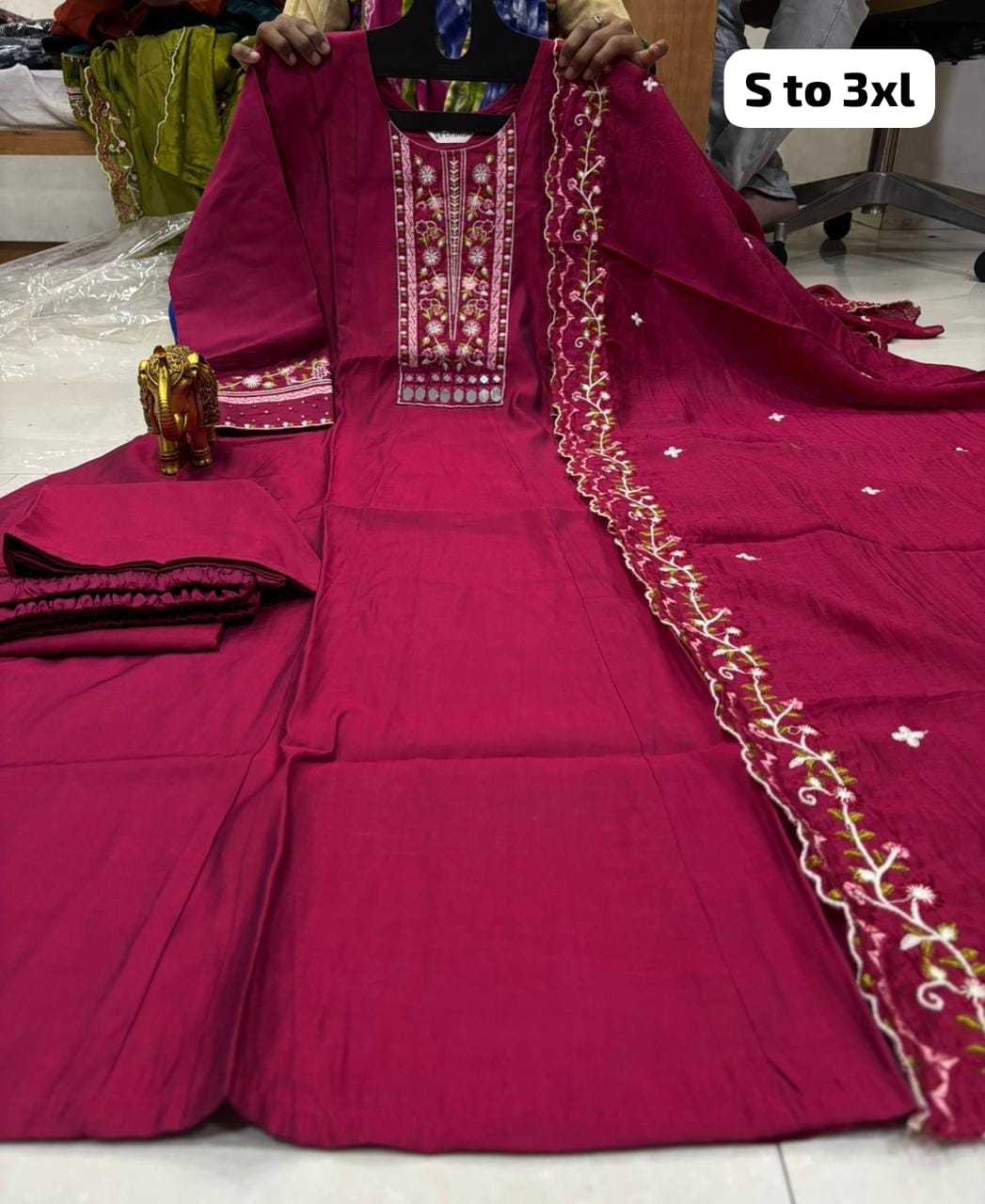 YNF Wholesale Silk Anarkali Kurtis KESH147 Tisha | Surat Manufacturer