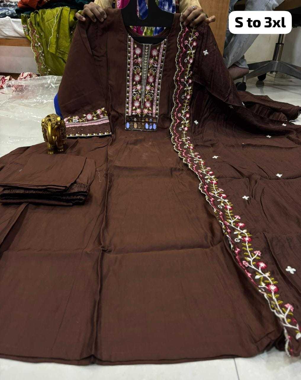 YNF Wholesale Silk Anarkali Kurtis KESH147 Tisha | Surat Manufacturer