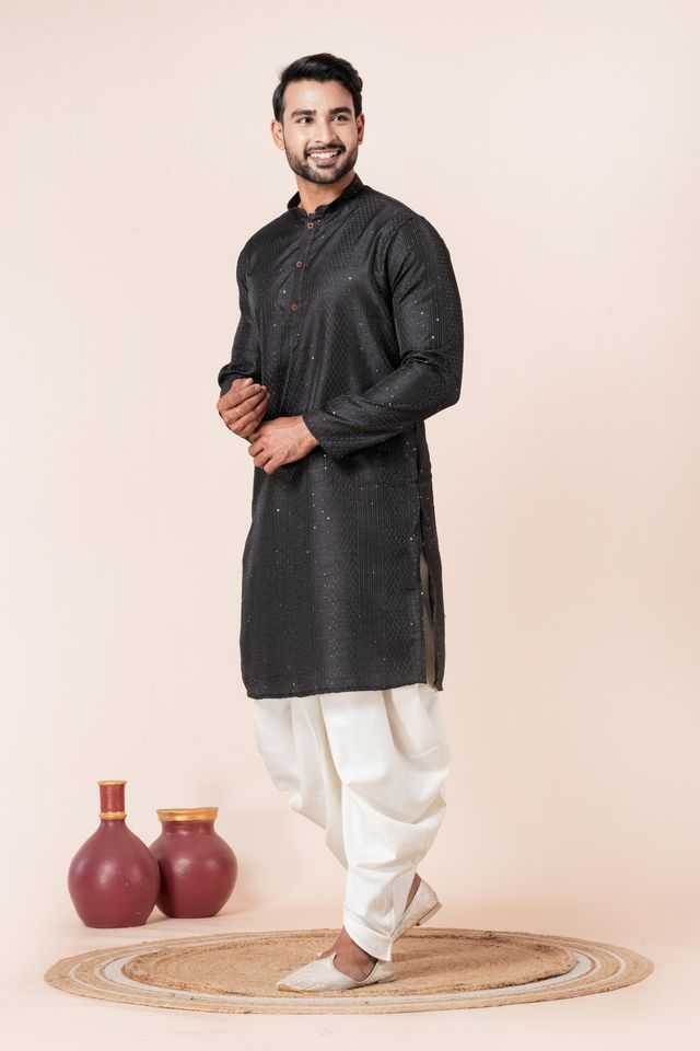 YNF Wholesale Silk Bengali Dhoti Kurta Pyjama KESH170 ZK-01-DT-01 | Surat Manufacturer