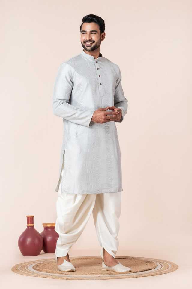 YNF Wholesale Silk Bengali Dhoti Kurta Pyjama KESH170 ZK-06-DT-01 | Surat Manufacturer