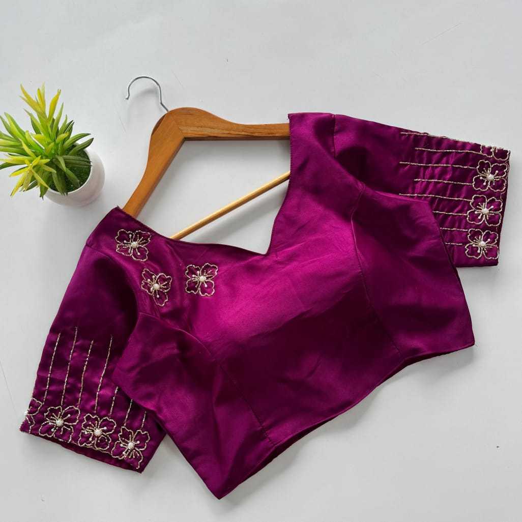 YNF Wholesale Silk Blouse KESH388 198 | Surat Manufacturer