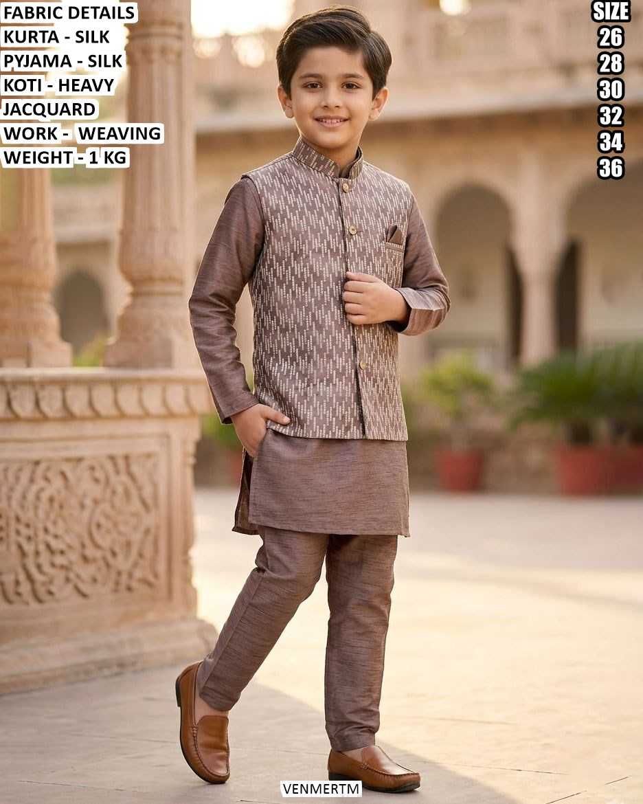 YNF Wholesale Silk Boys Kurta Pyjama KESH481 223 | Surat Manufacturer