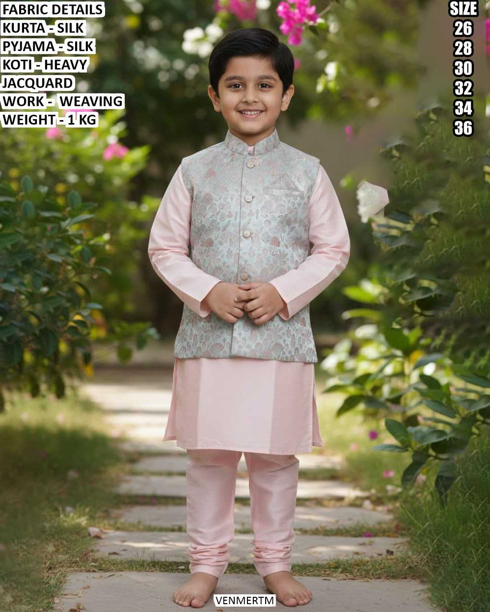 YNF Wholesale Silk Boys Kurta Pyjama KESH481 223 | Surat Manufacturer
