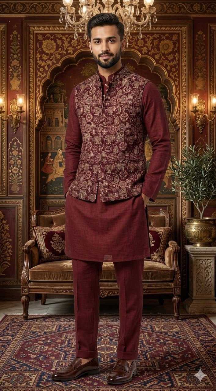 YNF Wholesale Silk Mens Kurta Pyjama KESH650 coti | Surat Manufacturer