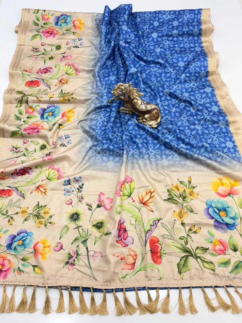 YNF Wholesale Silk Printed Silk Saree KESH692 MANISHA | Surat Manufacturer