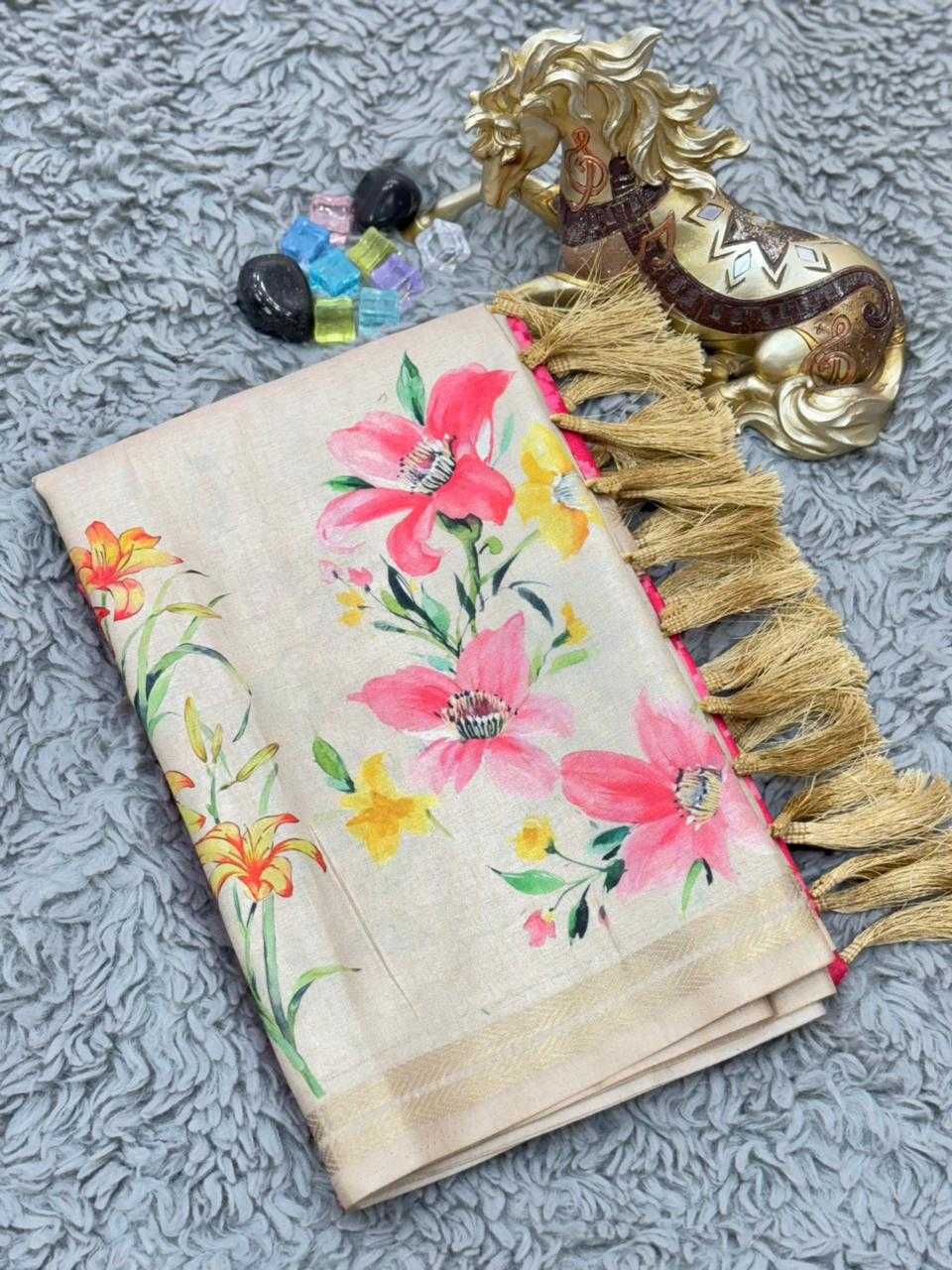 YNF Wholesale Silk Printed Silk Saree KESH692 MANISHA | Surat Manufacturer