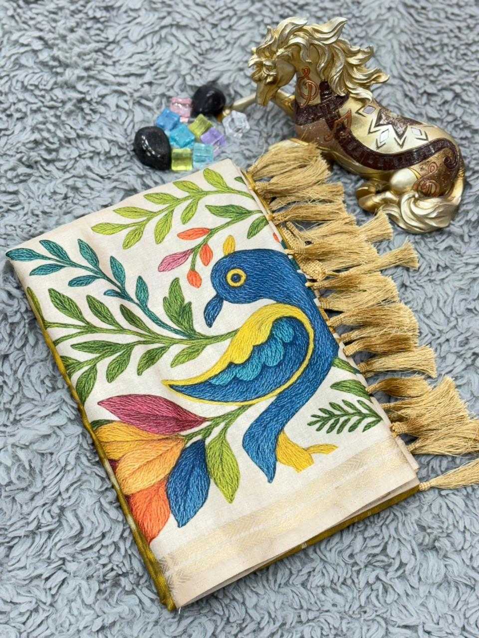 YNF Wholesale Silk Printed Silk Saree KESH692 MANISHA | Surat Manufacturer