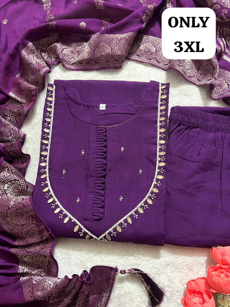 YNF Wholesale Silk Embroidery Suits KESH736 Ruru 5249 | Surat Manufacturer