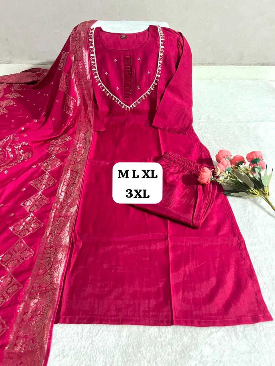 YNF Wholesale Silk Embroidery Suits KESH736 Ruru 5249 | Surat Manufacturer