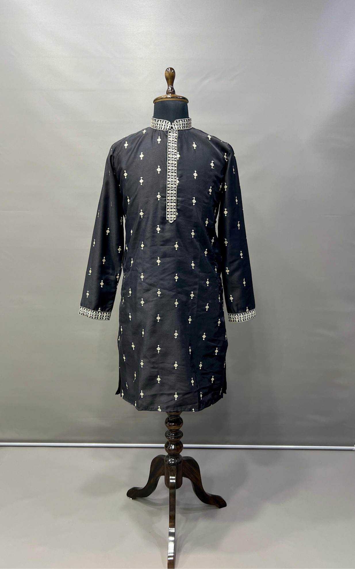 YNF Wholesale Silk Mens Kurta Pyjama KESH747 SUVARN | Surat Manufacturer