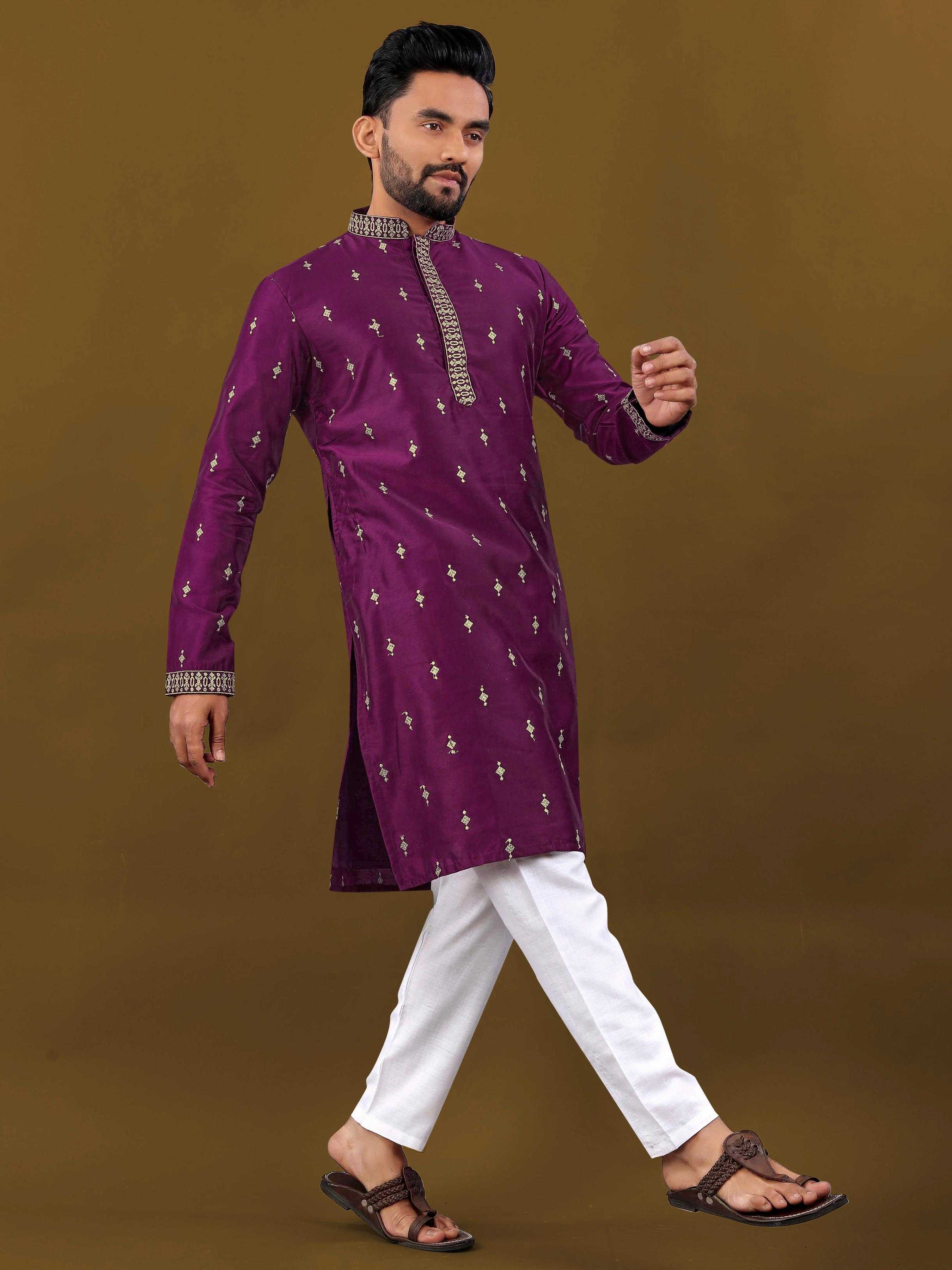 YNF Wholesale Silk Mens Kurtas KESH747 SUVARN | Surat Manufacturer