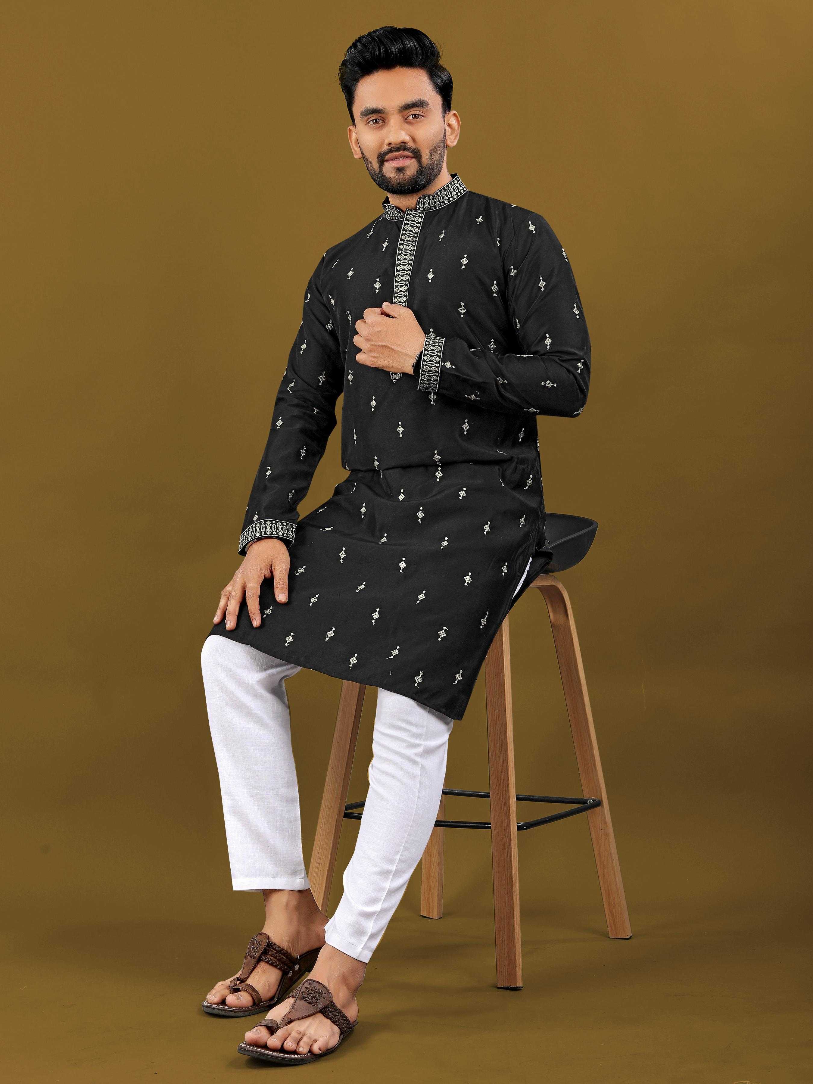 YNF Wholesale Silk Mens Kurtas KESH747 SUVARN | Surat Manufacturer