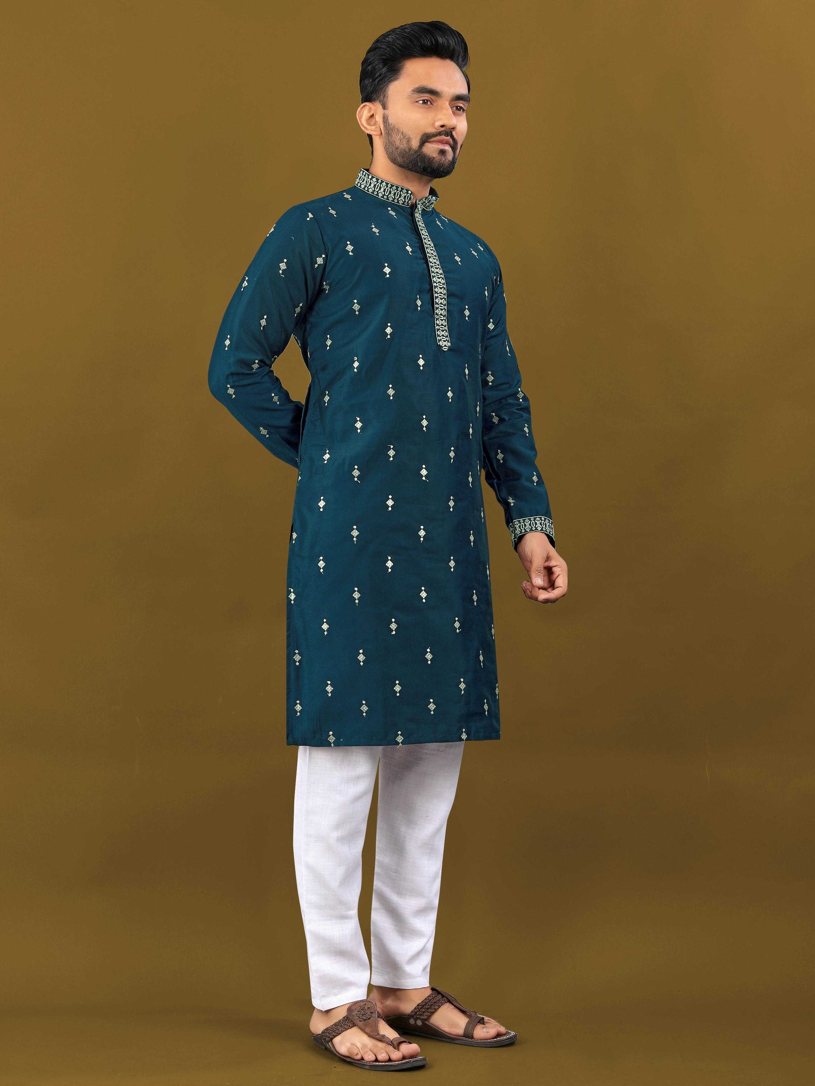 YNF Wholesale Silk Mens Kurtas KESH747 SUVARN | Surat Manufacturer