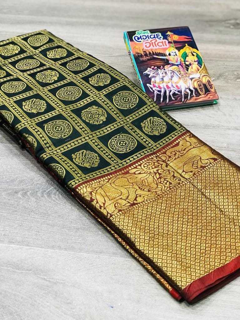 Ynf Silk  Silk Sarees Wholesale Designer Silk Sarees Zari Border Silk Sarees Kanchipuram Silk Sarees Manufacturer - YNF Online