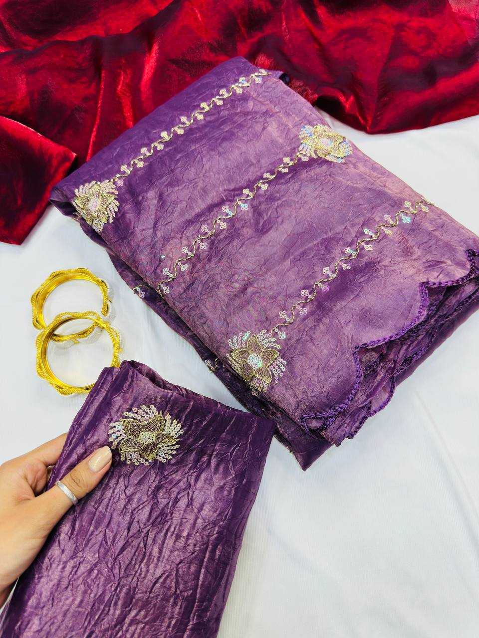 YNF Wholesale Soft Gold Crush Party Wear Sarees KESH488 crush | Surat Manufacturer