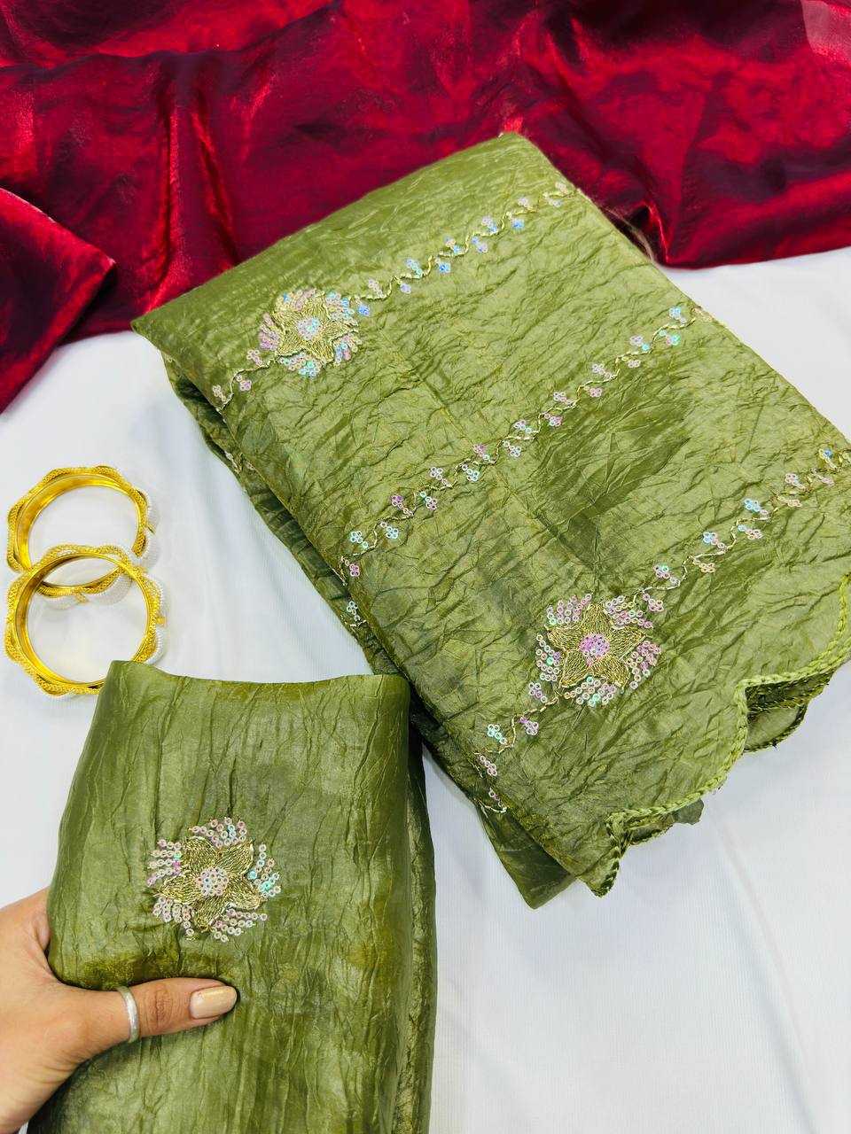 YNF Wholesale Soft Gold Crush Party Wear Sarees KESH488 crush | Surat Manufacturer