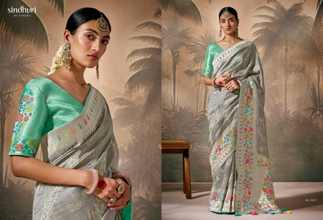 YNF Wholesale Soft Muga Silk Paithani Sarees KESH113 Kimora Sindhuri Sakhi x Rasm | Surat Manufacturer