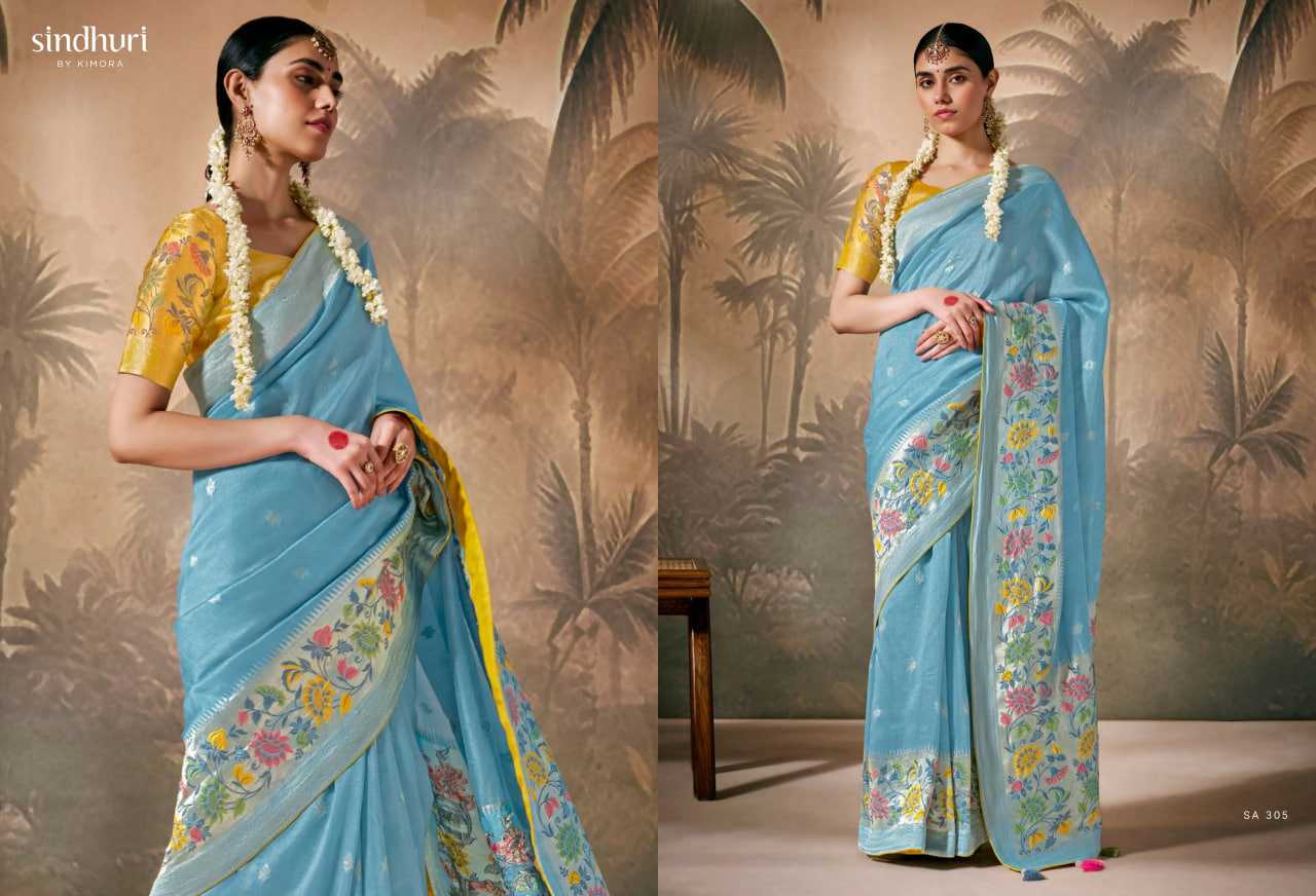 YNF Wholesale Soft Muga Silk Paithani Sarees KESH113 Kimora Sindhuri Sakhi x Rasm | Surat Manufacturer