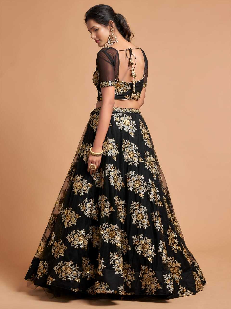 YNF Wholesale Soft Net Embroidered Lehenga KESH638 7306 | Surat Manufacturer