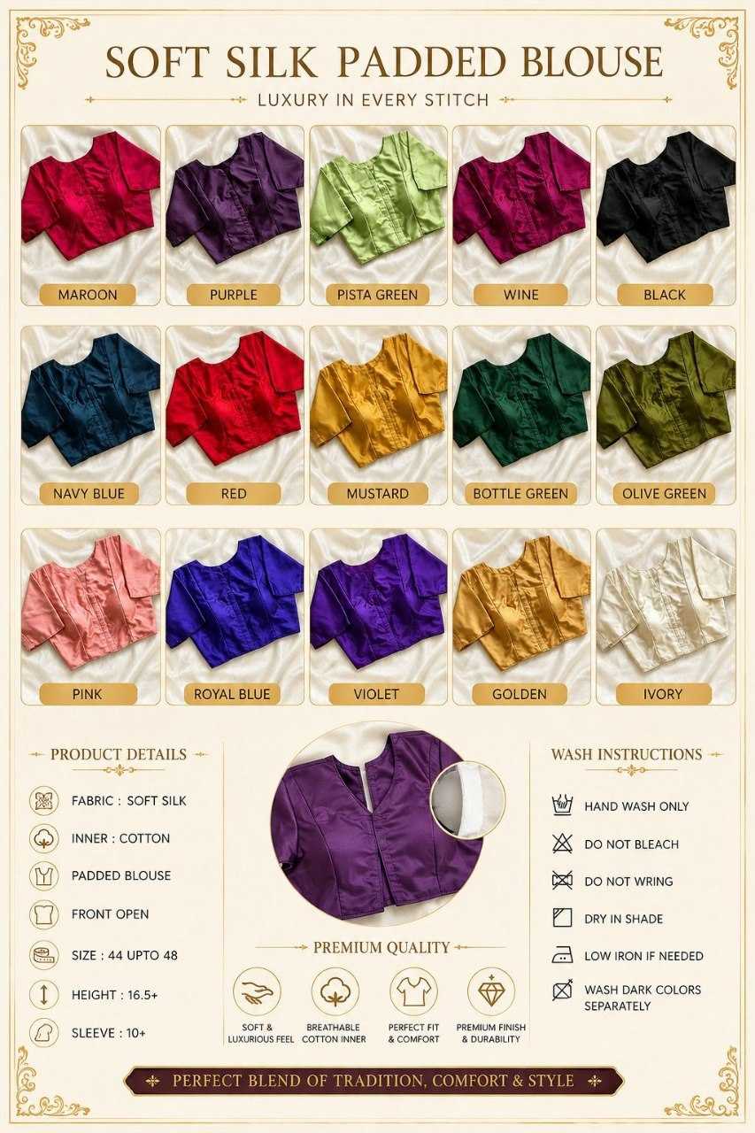 YNF Wholesale Soft Silk Blouse KESH732 85 | Surat Manufacturer