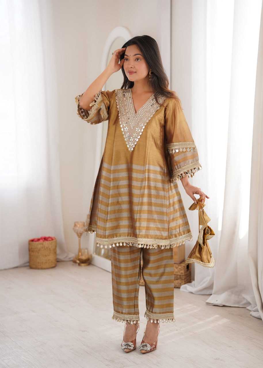 YNF Wholesale Tissue Mirror Work Kurti KESH491 9339 | Surat Manufacturer