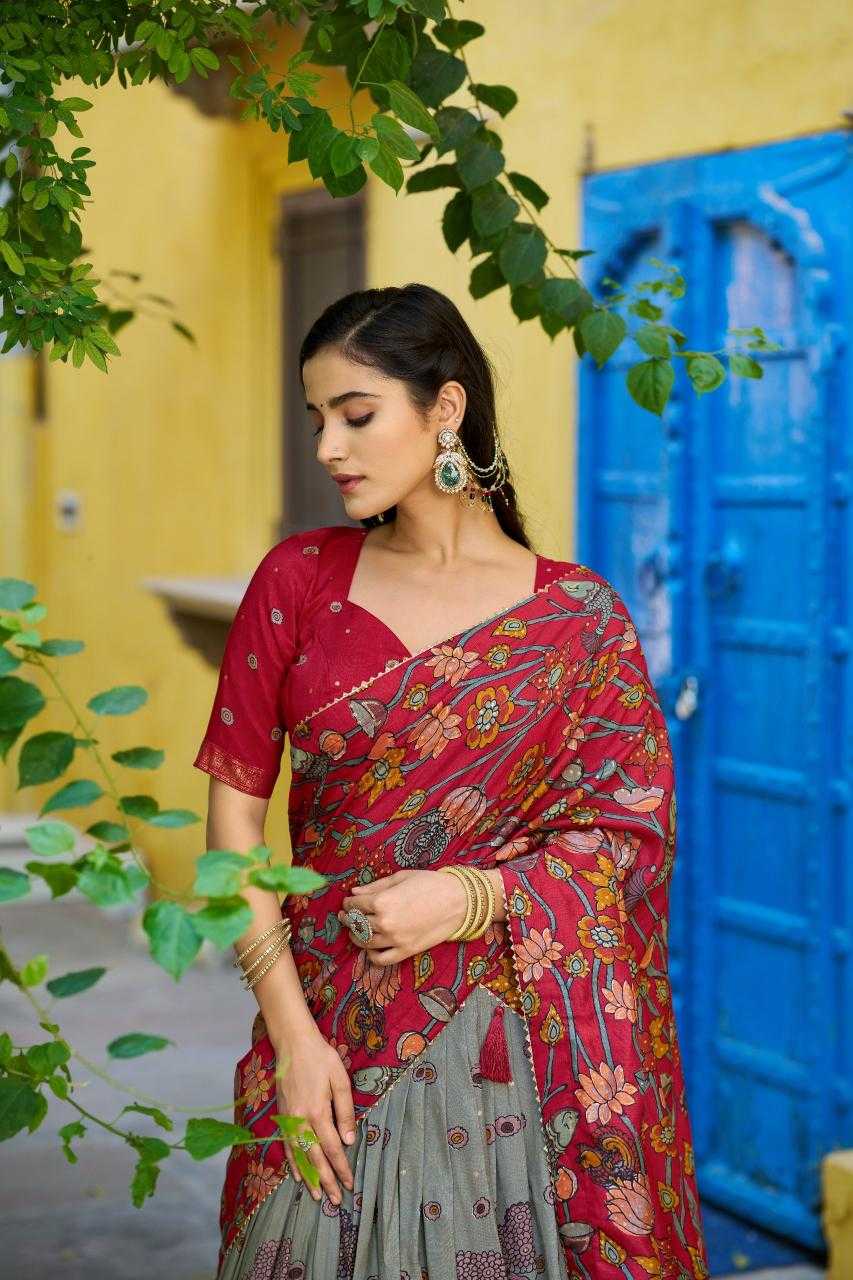 YNF Wholesale Tissue Silk Kalamkari Lehenga KESH134 AKANKSHA | Surat Manufacturer