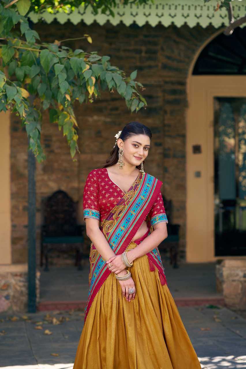 YNF Wholesale Tussar Silk Traditional Lehenga KESH134 1255 | Surat Manufacturer