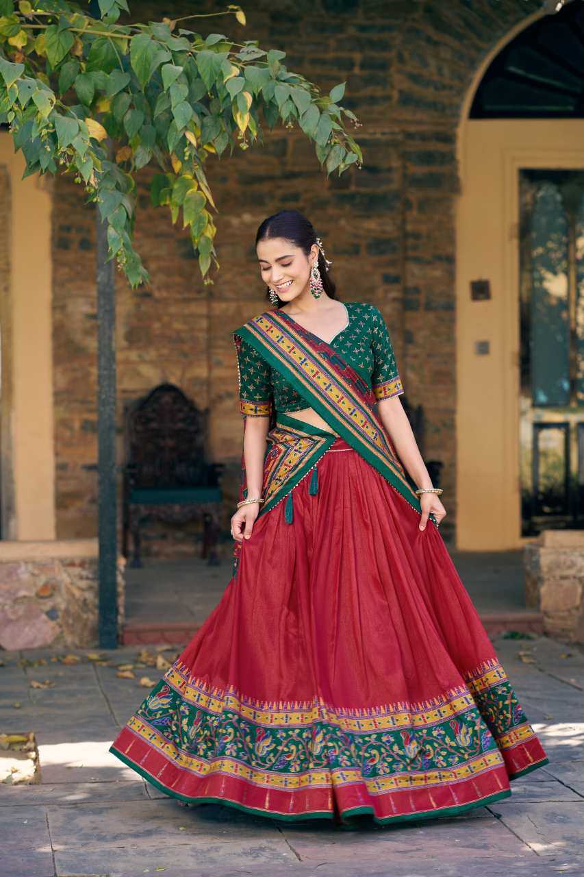 YNF Wholesale Tussar Silk Traditional Lehenga KESH134 1255 | Surat Manufacturer