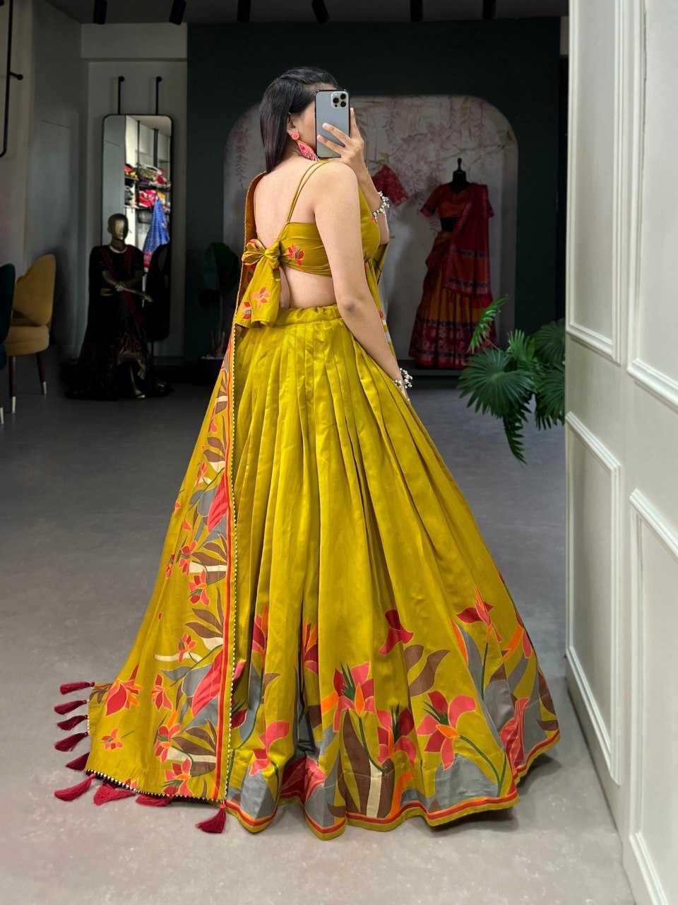 YNF Wholesale Tussar Silk Fancy Lehenga KESH173 1216 | Surat Manufacturer
