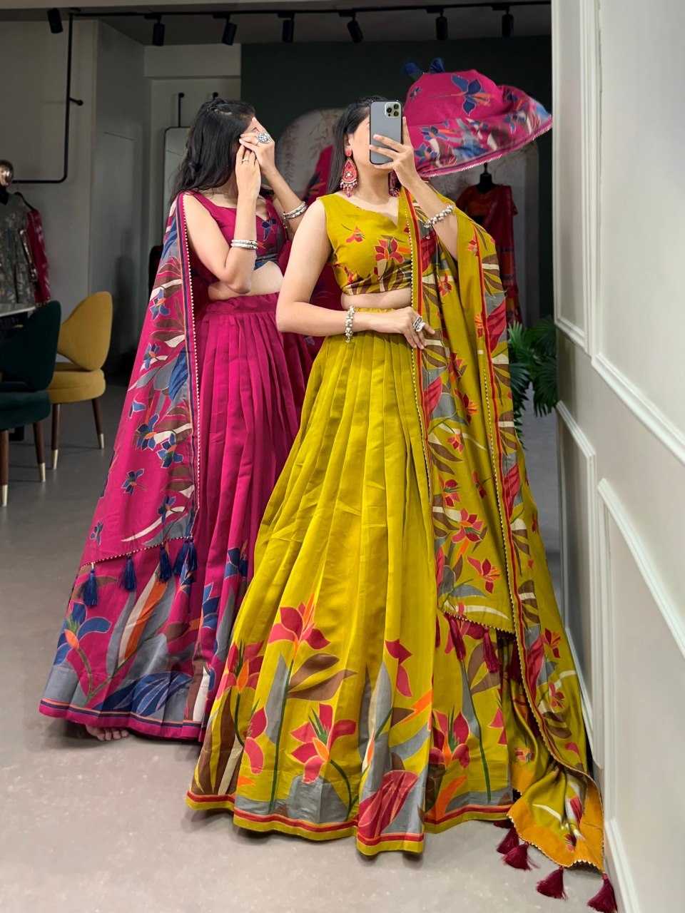YNF Wholesale Tussar Silk Fancy Lehenga KESH173 1216 | Surat Manufacturer