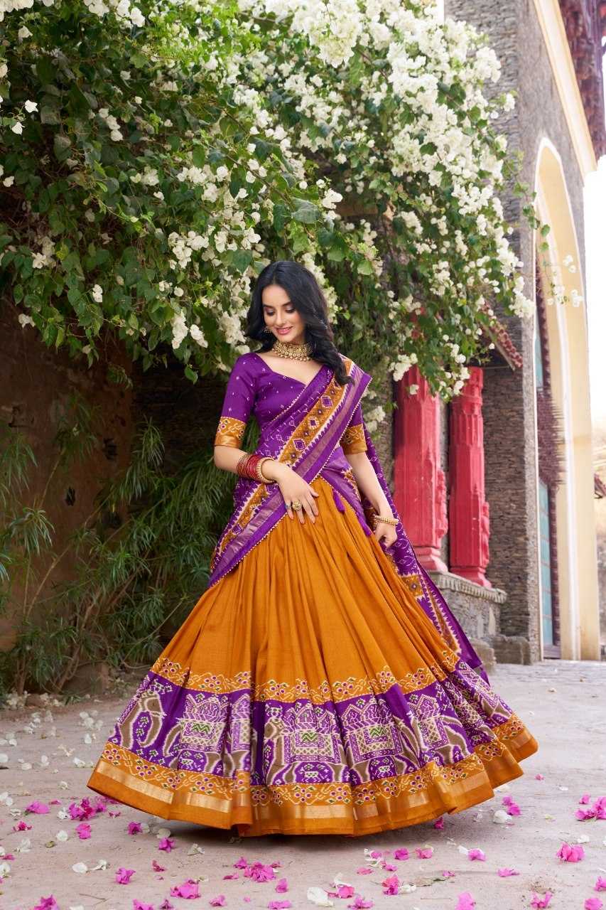 YNF Wholesale Tussar Silk Silk Lehenga KESH173 CHAMELI | Surat Manufacturer