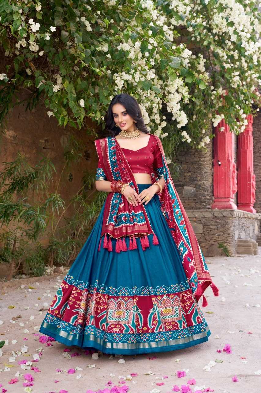 YNF Wholesale Tussar Silk Silk Lehenga KESH173 CHAMELI | Surat Manufacturer