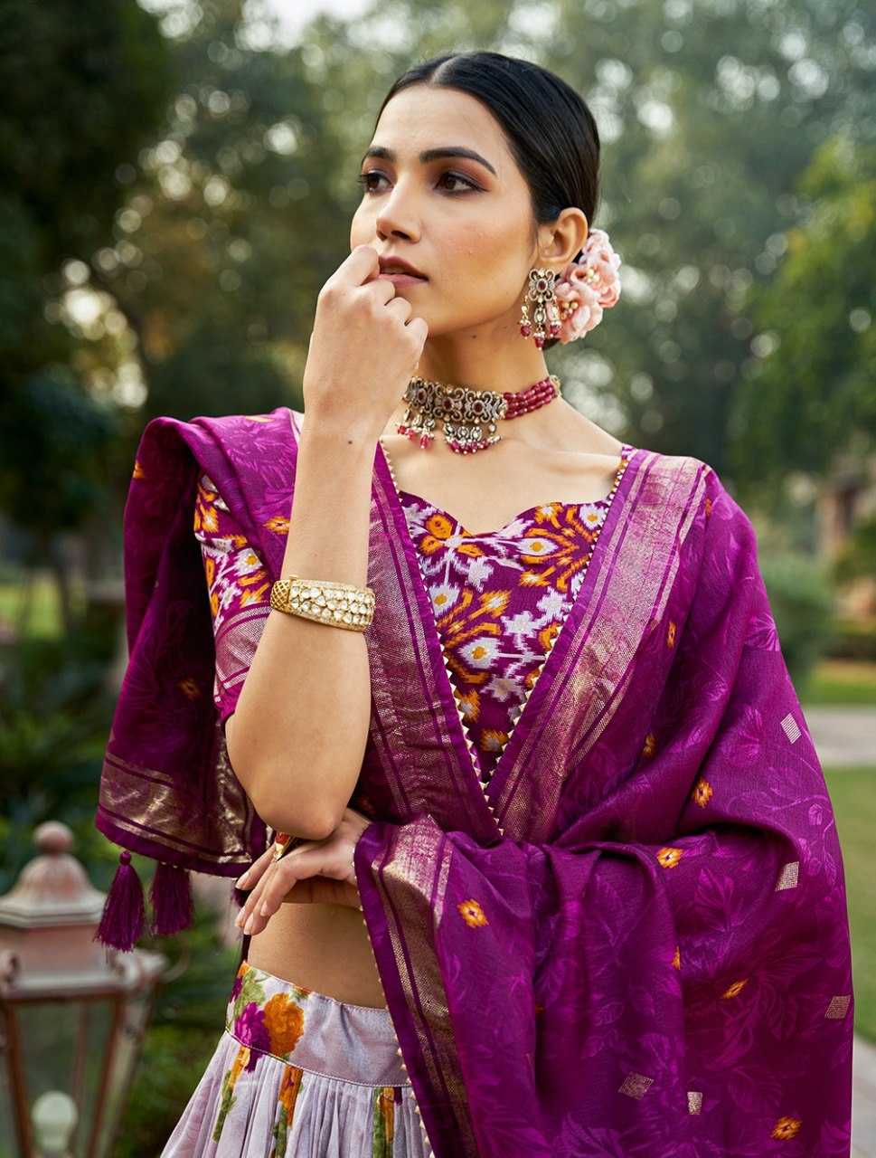 YNF Wholesale Tussar Silk Fancy Lehenga KESH173 GALGOTO | Surat Manufacturer