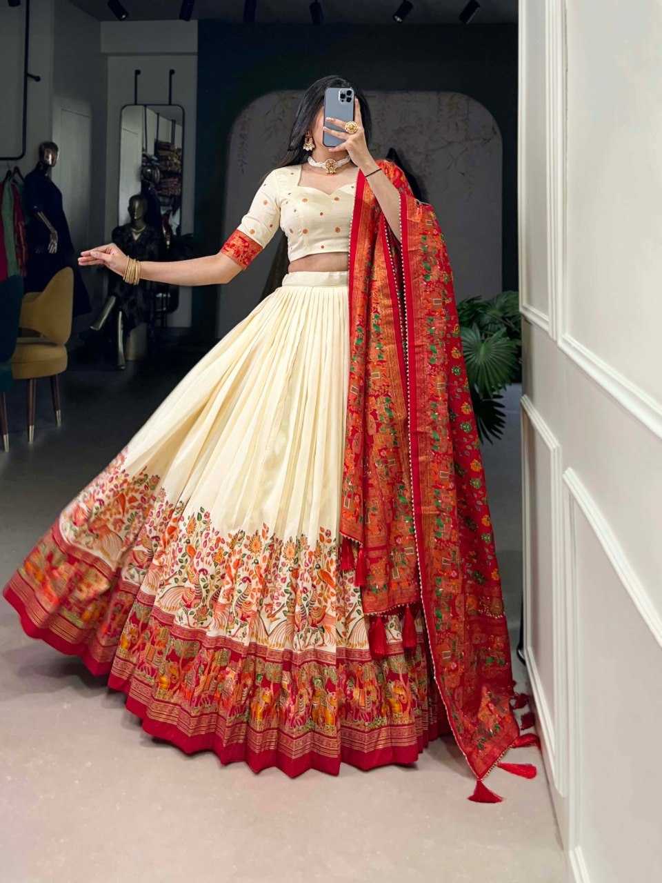 YNF Wholesale Tussar Silk Fancy Lehenga KESH173 MORANI | Surat Manufacturer