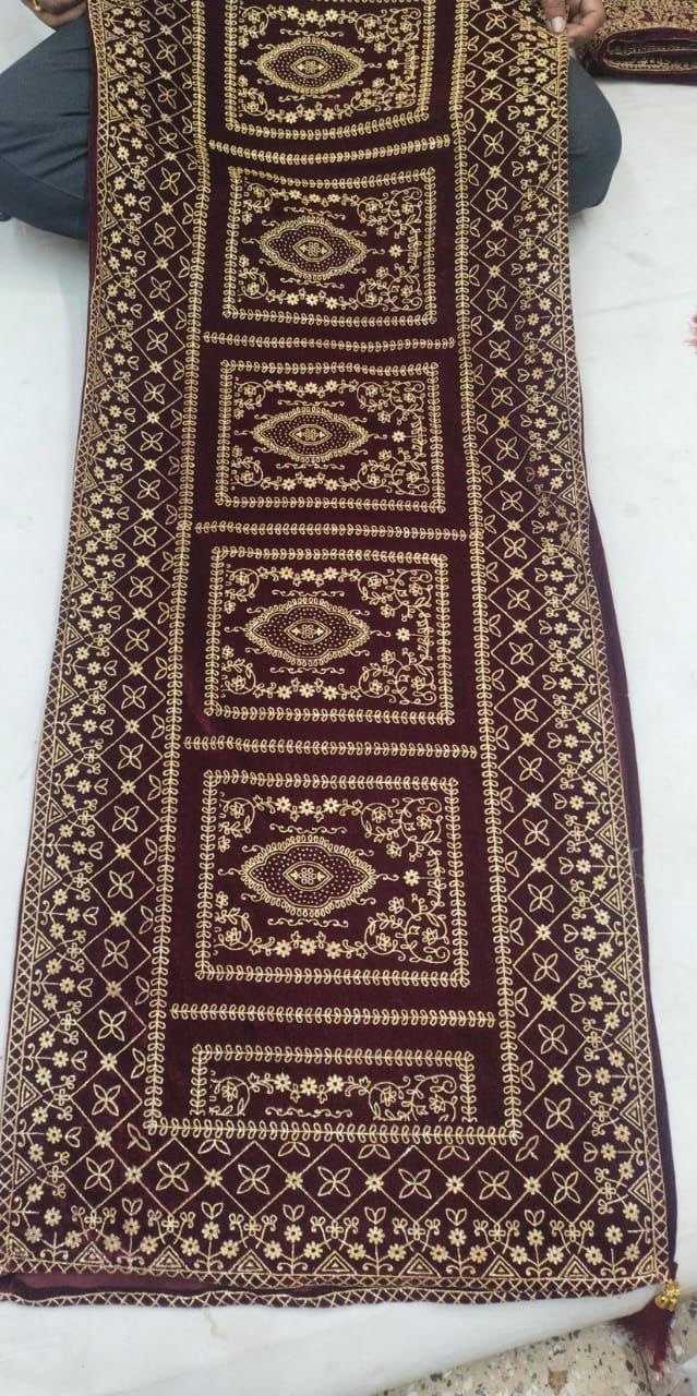 YNF Wholesale Velvet Gajji Modal Dupattas KESH650 Swagat | Surat Manufacturer