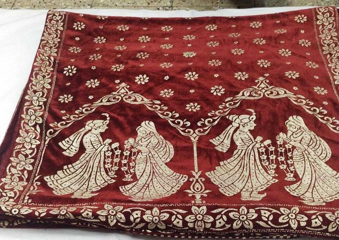 YNF Wholesale Velvet Gajji Modal Dupattas KESH650 Swagat | Surat Manufacturer