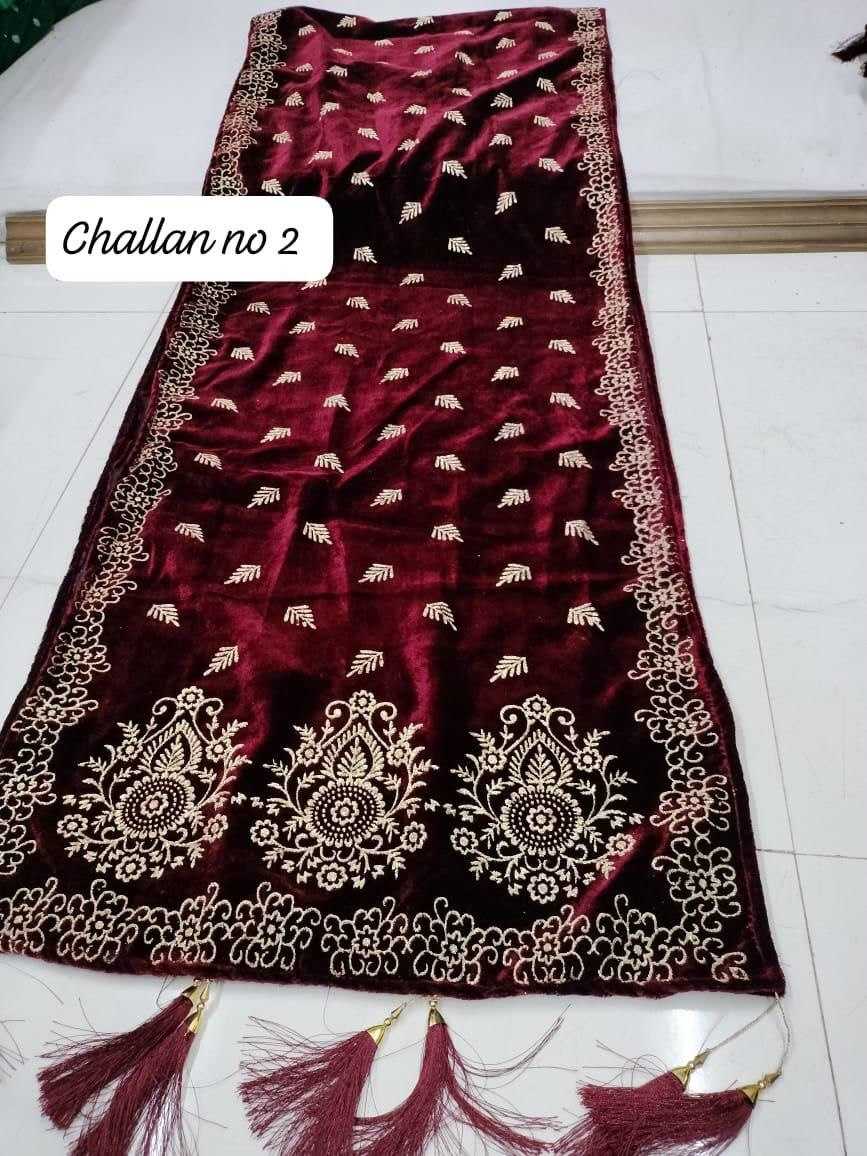 YNF Wholesale Velvet Gajji Modal Dupattas KESH650 Swagat | Surat Manufacturer