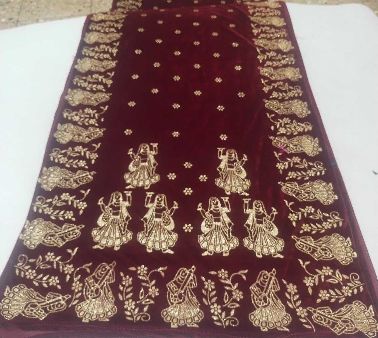 YNF Wholesale Velvet Gajji Modal Dupattas KESH650 Swagat | Surat Manufacturer