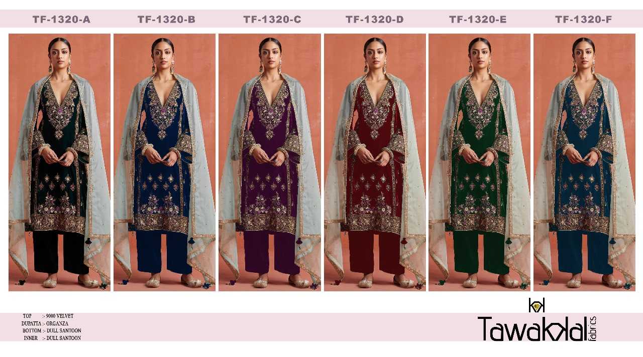 YNF Wholesale Velvet Velvet Suits KESH745 1320 | Surat Manufacturer
