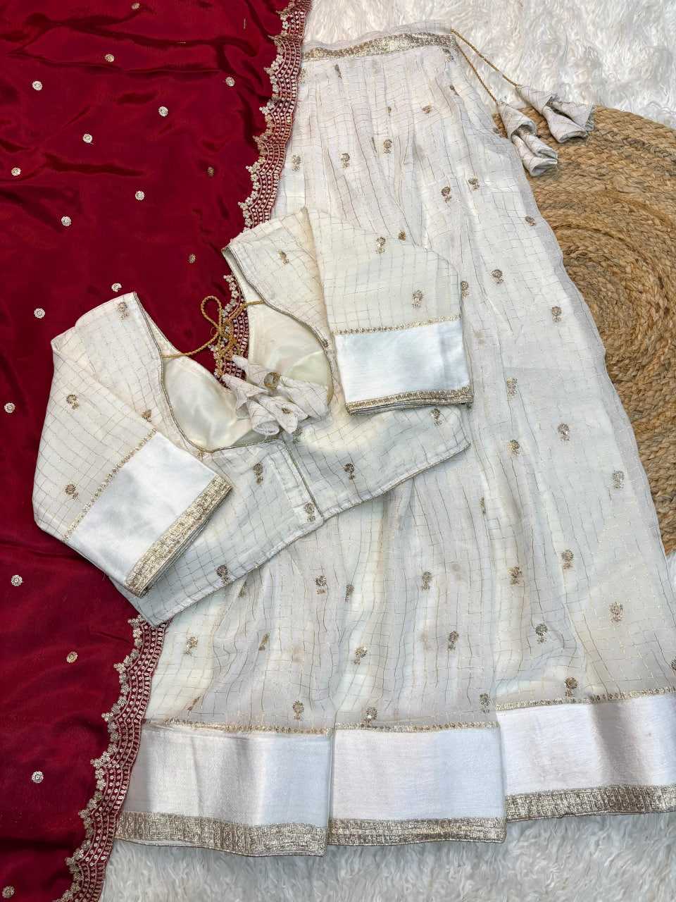 YNF Wholesale Viscouse Crushed Georgette Georgette Lehenga KESH713 Shree Half | Surat Manufacturer