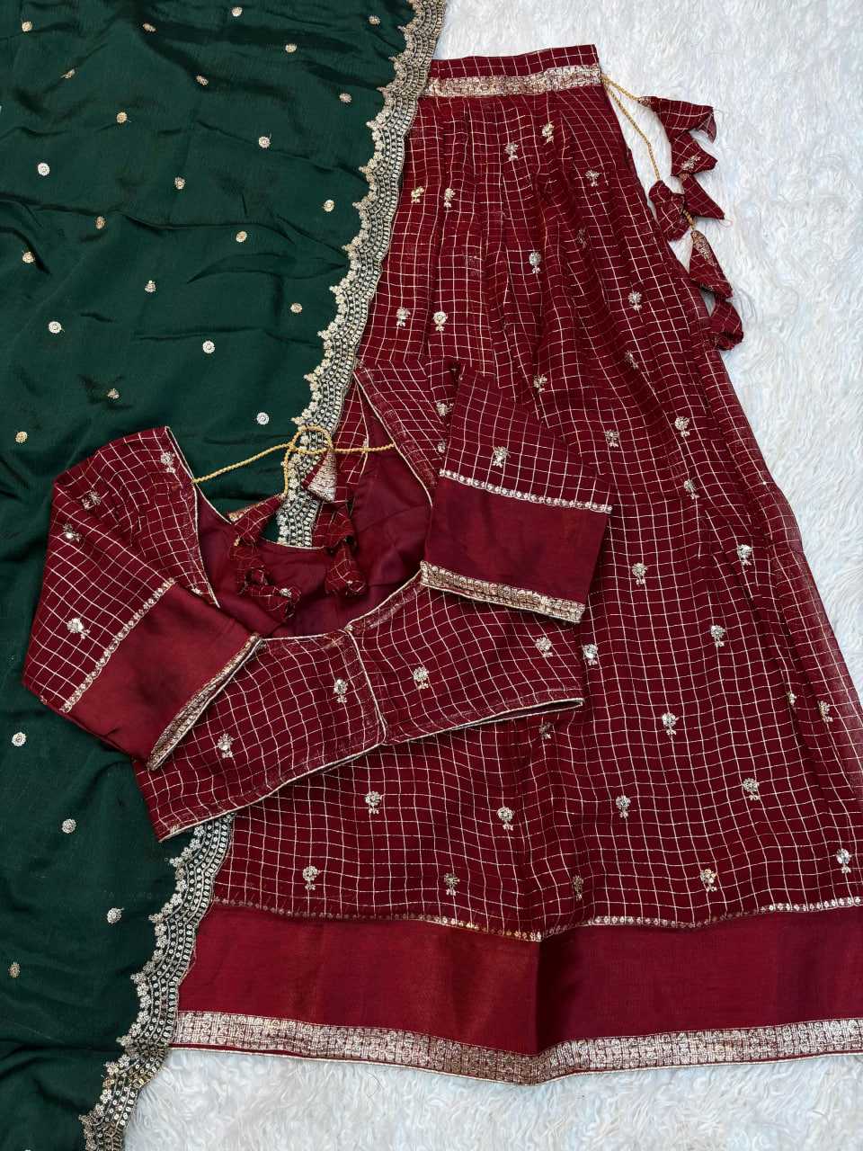 YNF Wholesale Viscouse Crushed Georgette Georgette Lehenga KESH713 Shree Half Saree | Surat Manufacturer