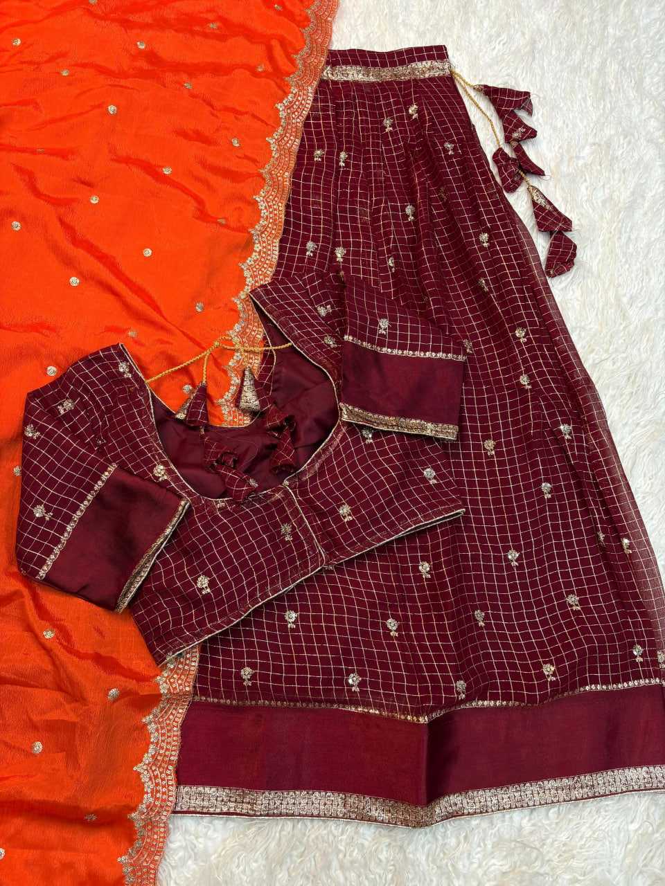 YNF Wholesale Viscouse Crushed Georgette Georgette Lehenga KESH713 Shree Half Saree | Surat Manufacturer