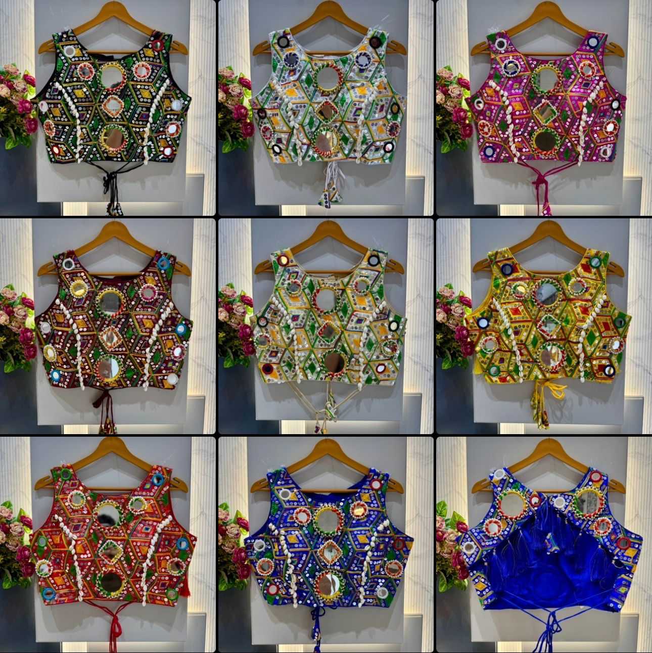YNF Wholesale Silk Sleeveless Blouse  | Surat Manufacturer