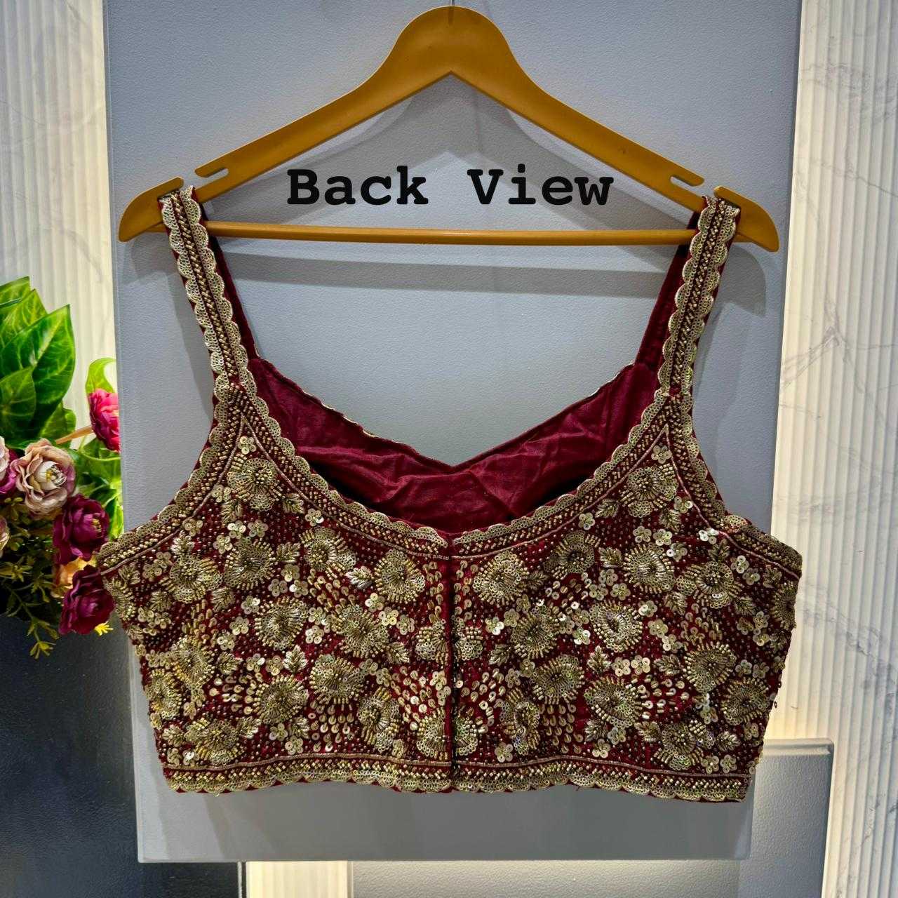 YNF Wholesale Faux Georgette Sleeveless Blouse  | Surat Manufacturer