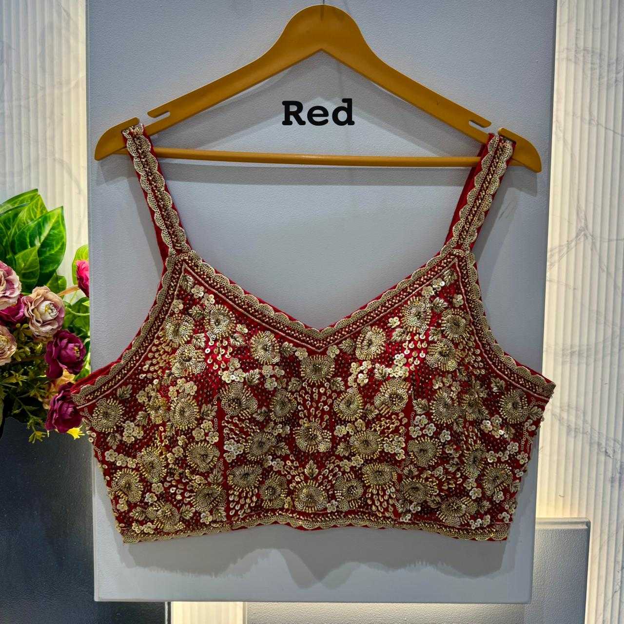 YNF Wholesale Faux Georgette Sleeveless Blouse  | Surat Manufacturer