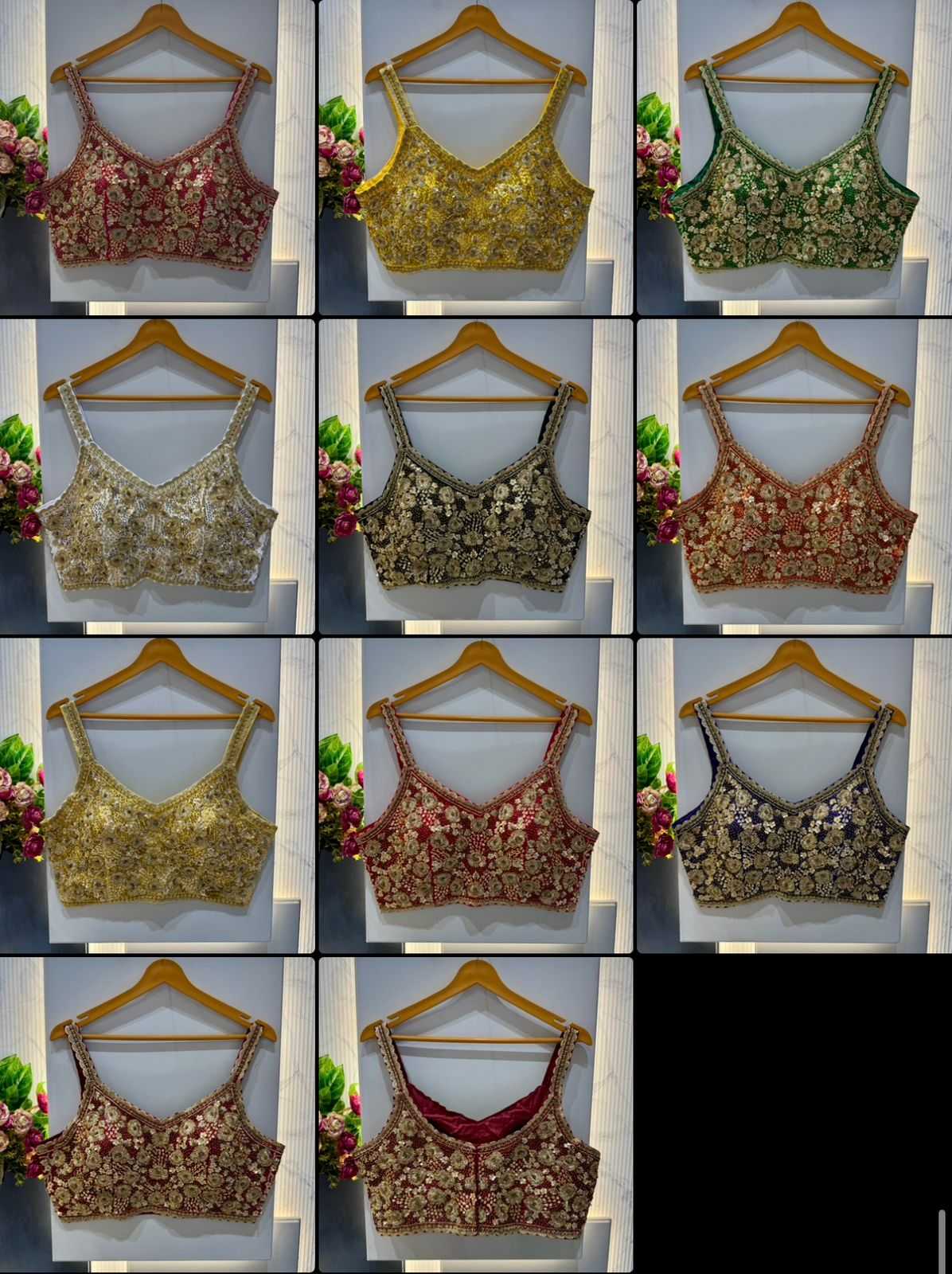 YNF Wholesale Faux Georgette Sleeveless Blouse  | Surat Manufacturer