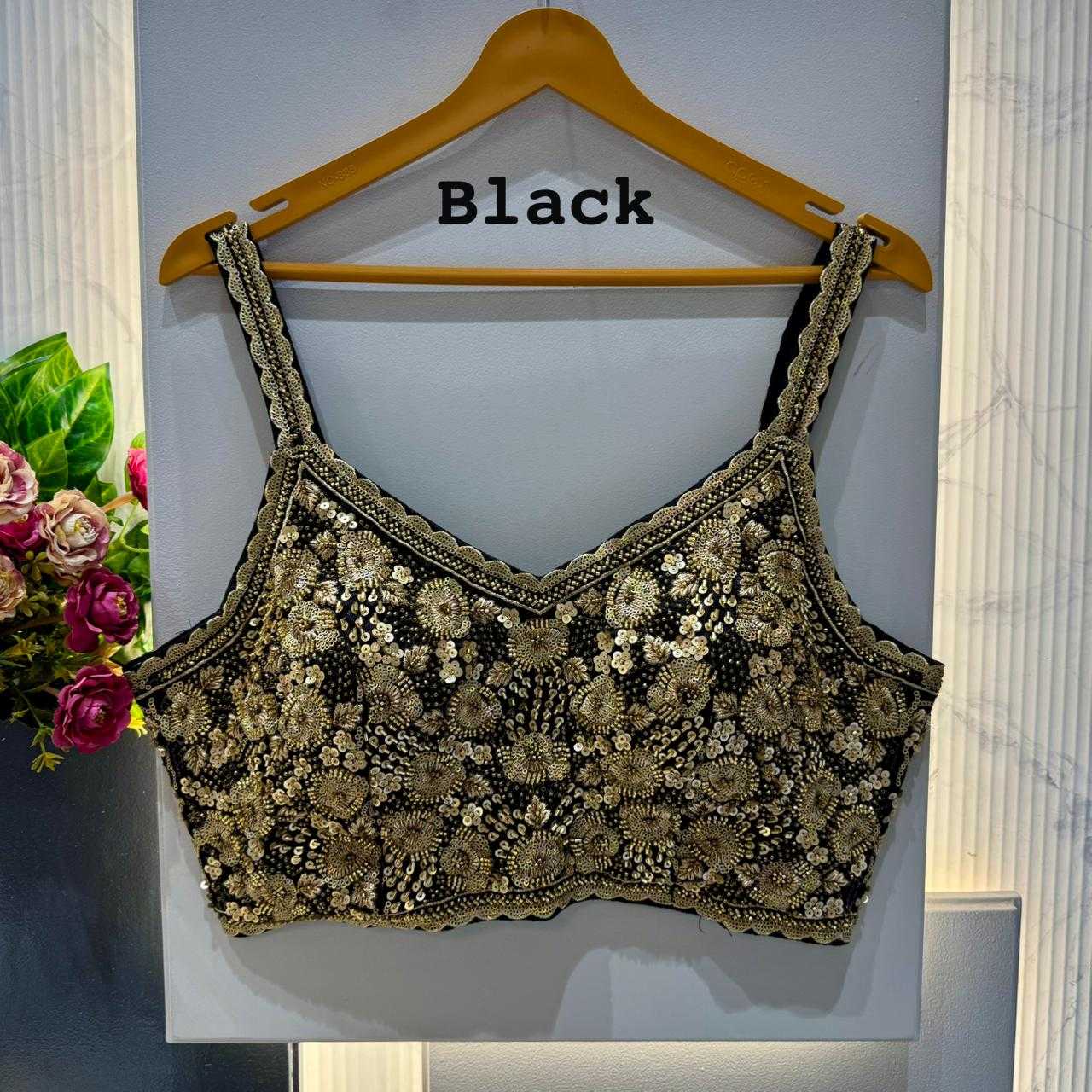 YNF Wholesale Faux Georgette Sleeveless Blouse  | Surat Manufacturer