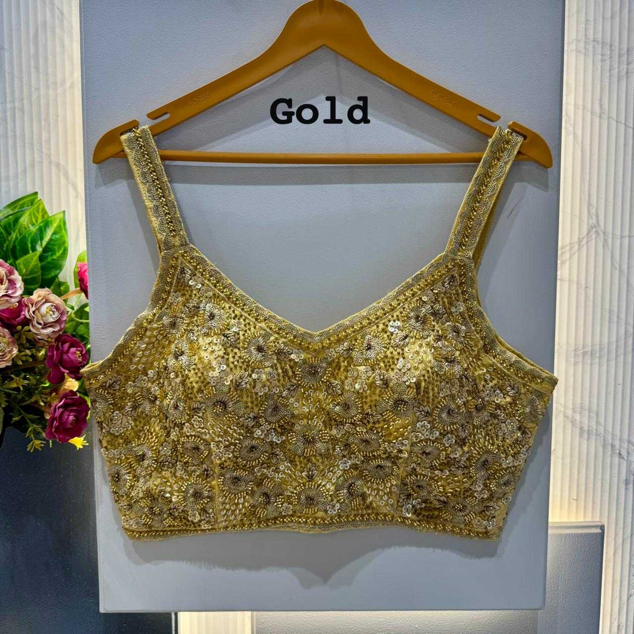 YNF Wholesale Faux Georgette Sleeveless Blouse  | Surat Manufacturer
